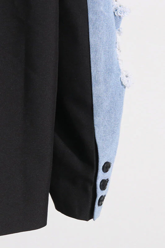 Loose Fit Summer Denim Coat - Image 6
