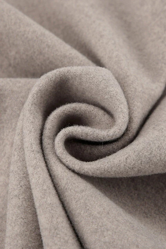 Brown Double-Breasted Blazer Coat - Image 7