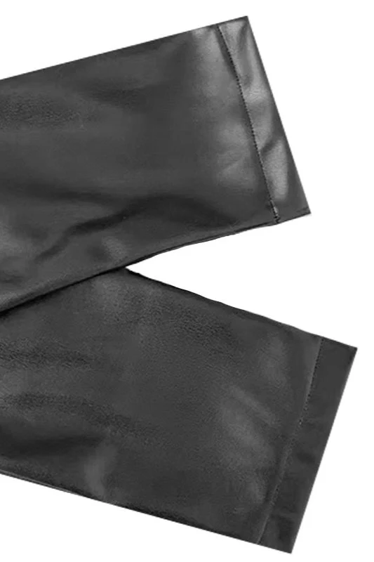 Colorblock Biker Crop Coat - Image 6