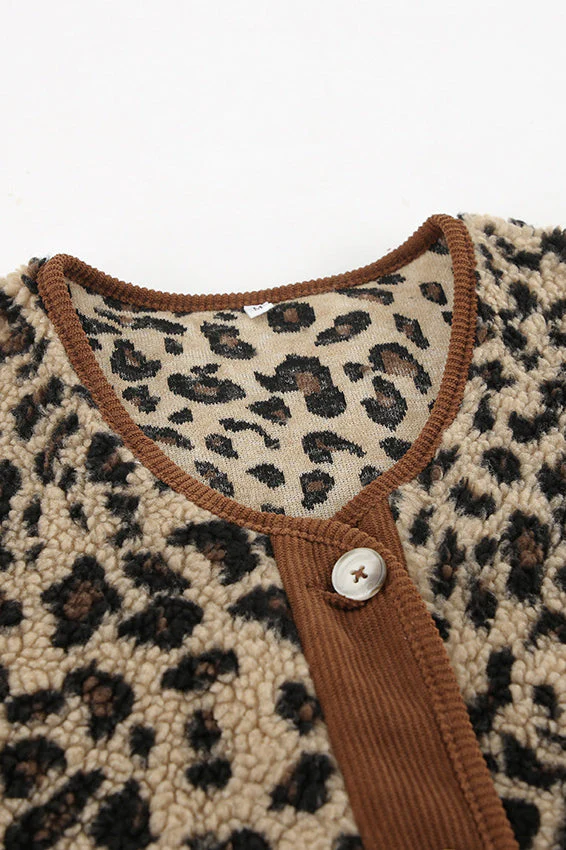 Trendy Faux Shearling Coat - Image 5