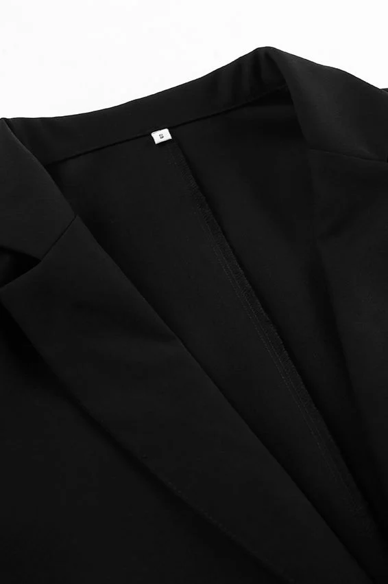 Trendy Cropped Suit Coat - Image 4