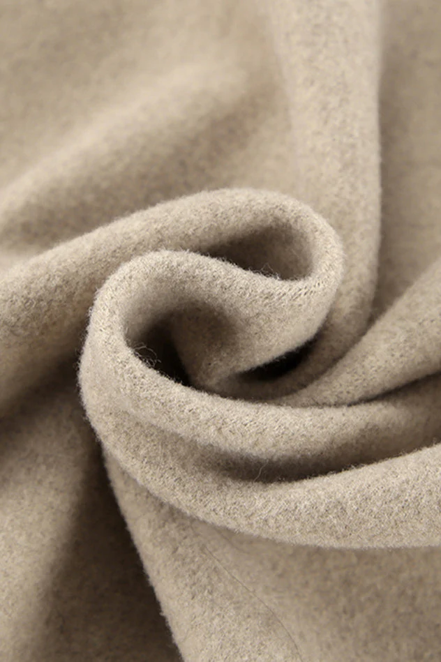 Thick Wool Blend Commuter Coat - Image 8