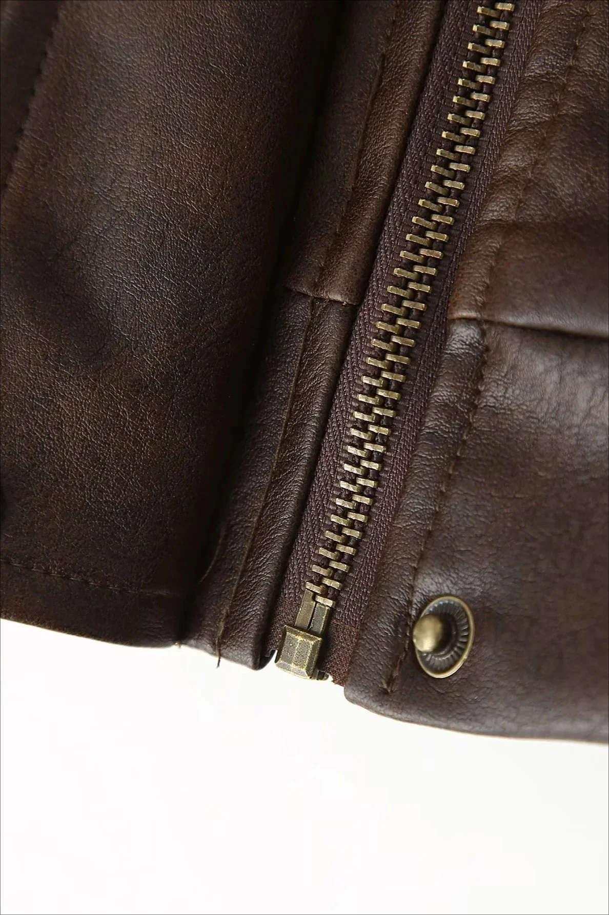 Vintage Modern Oversized Leather Coat - Image 6