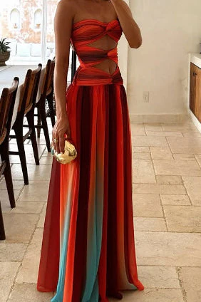 Sexy Ombre Beach Dress - Image 3
