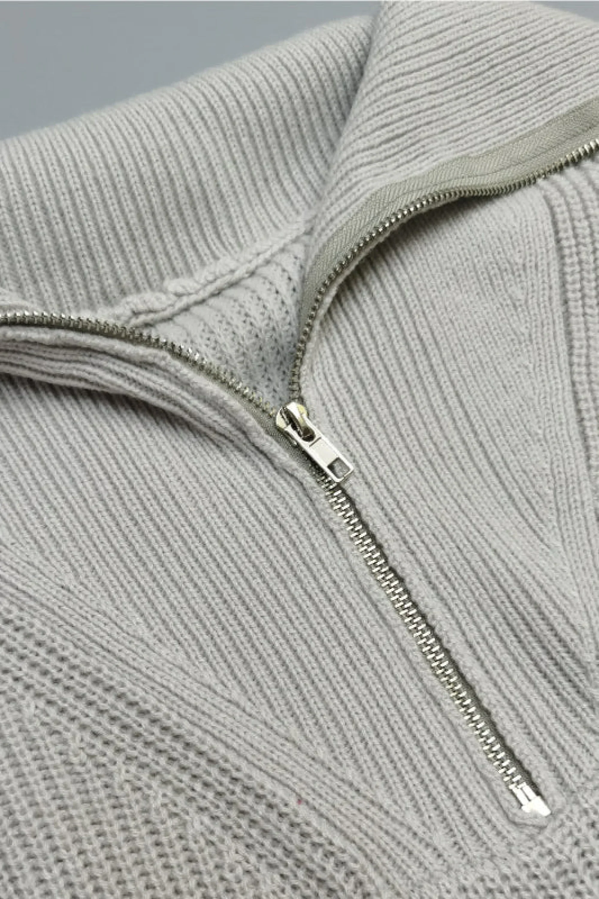 Loose Fit V-Neck Knit Sweater - Image 4