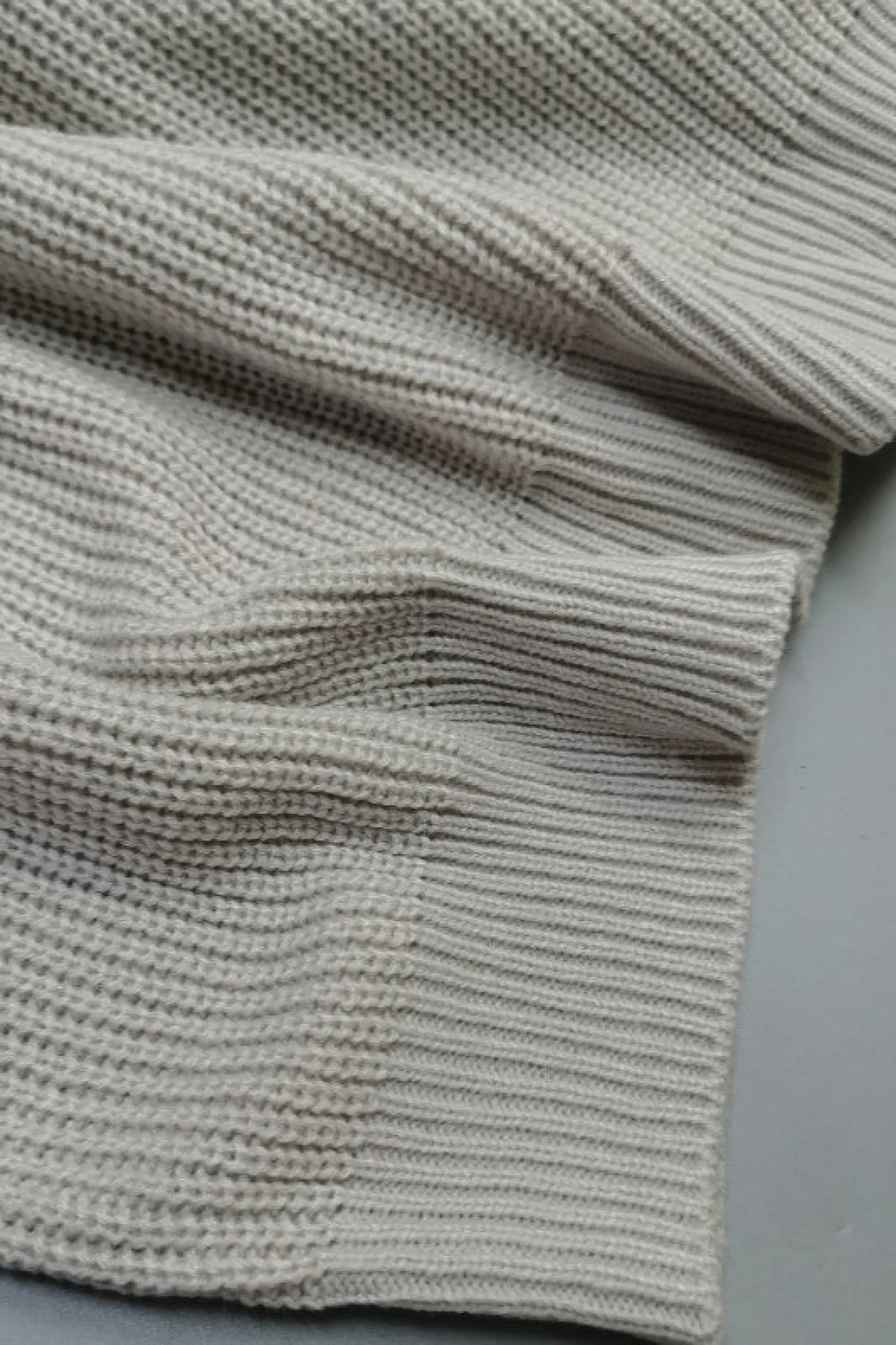 Loose Fit V-Neck Knit Sweater - Image 5