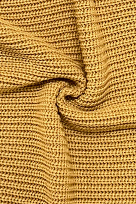 Loose Fit Off-Shoulder Knit Sweater - Image 4