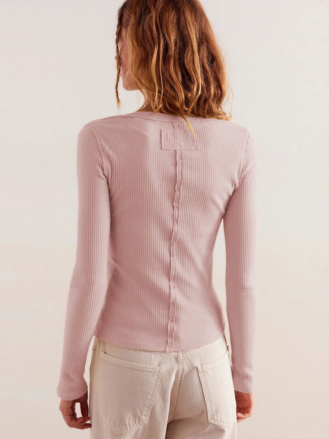 Buttoned Ribbed Knit Cardigan - Image 15