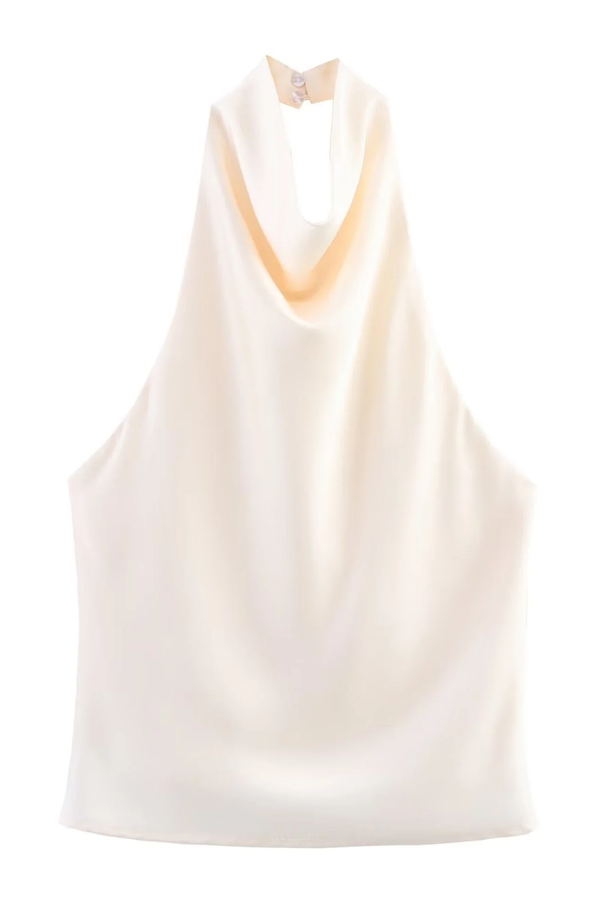 Satin Halter Top with Elegant Design - Image 6