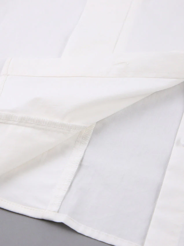 Structured Square Shoulder Panelled Blouse - Image 6
