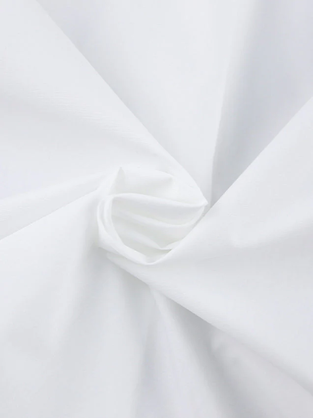 Bow Tie Long Sleeve White Blouse - Image 3