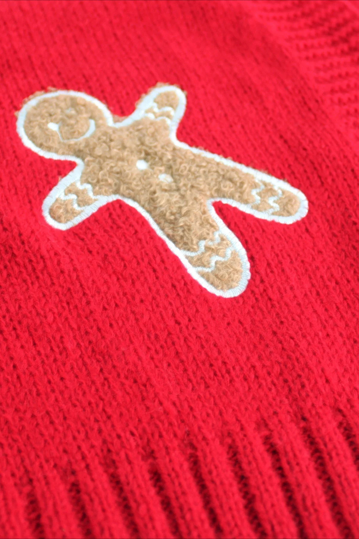 Cookie Character Cropped Knit Cardigan - Image 6