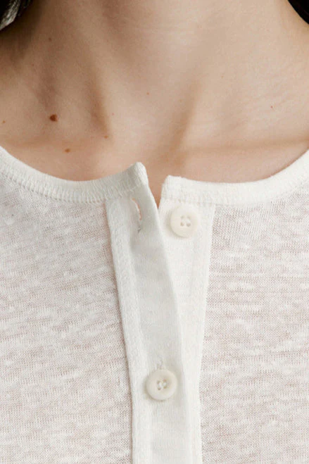 Solid Color Buttoned Knit Cardigan - Image 6