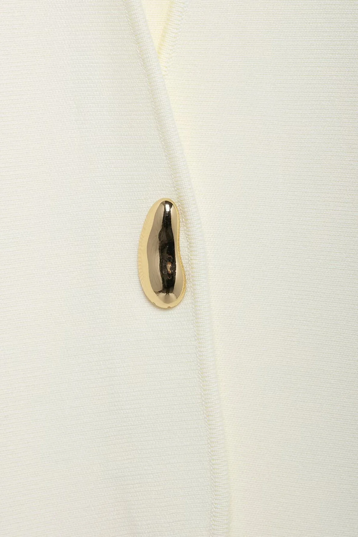 Asymmetrical Button Knit Cardigan - Image 5
