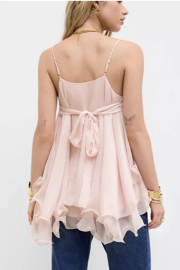 Ruffled Casual Tank Top - Image 4