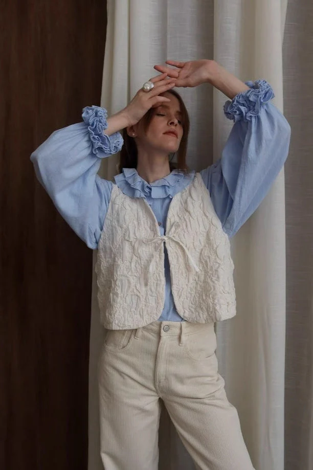 Autumn Winter Casual Long Sleeve Blouse - Image 4