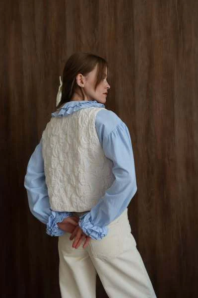 Autumn Winter Casual Long Sleeve Blouse - Image 6