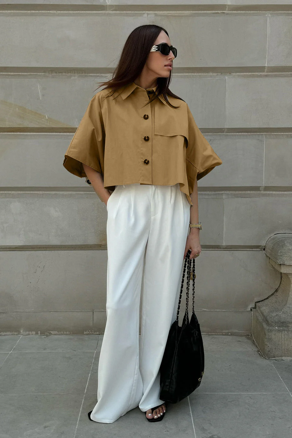 Loose Fit Casual Commuter Blouse - Image 2
