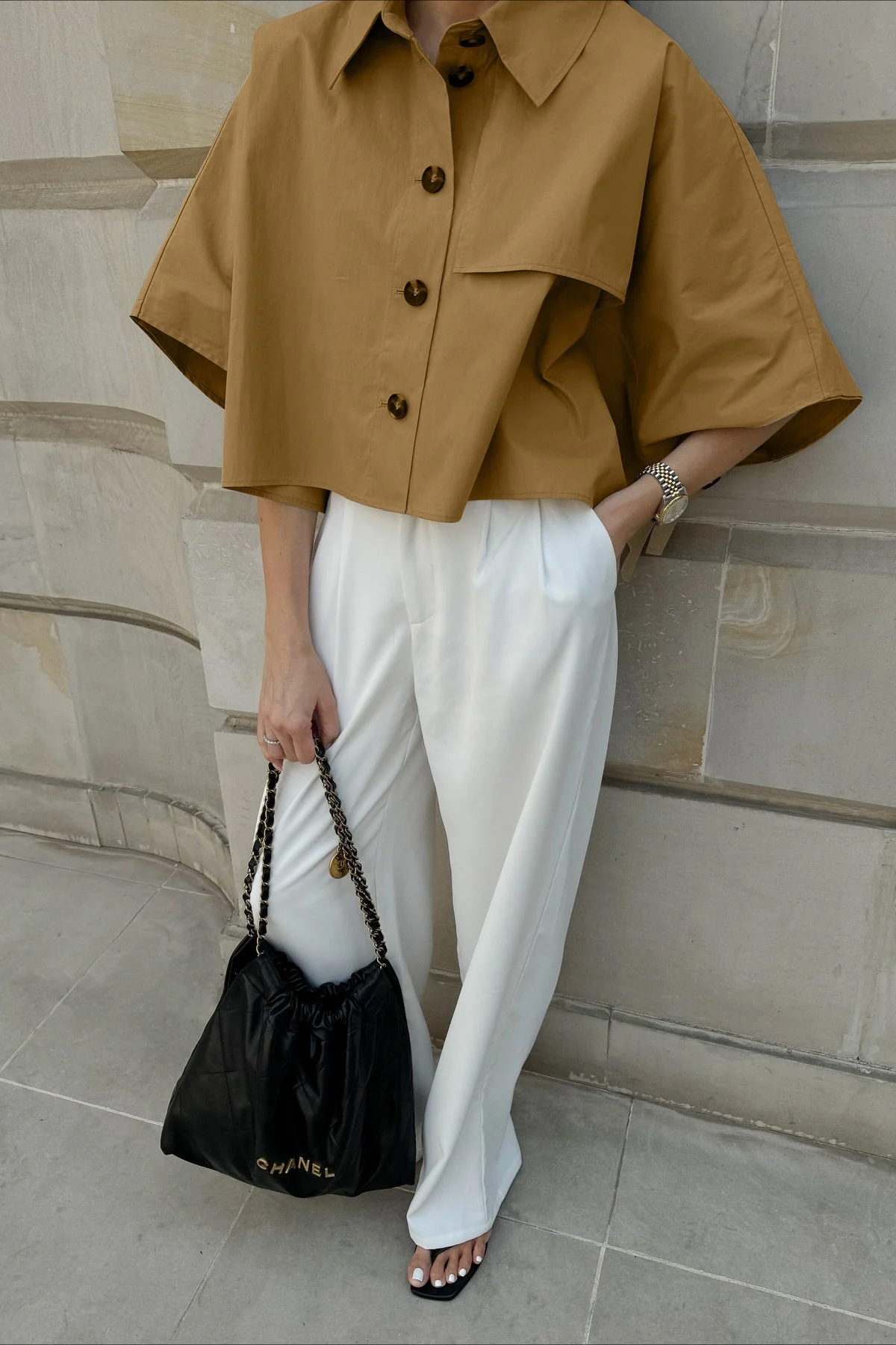 Loose Fit Casual Commuter Blouse - Image 4