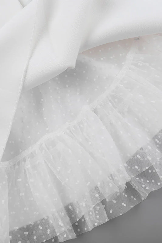 Strapless Bowknot A-Line Bodycon Party Dress - Image 10