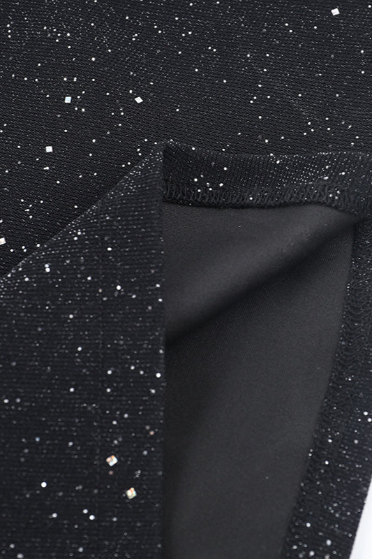 Sequin Off-Shoulder Fitted Party Dress - Image 10