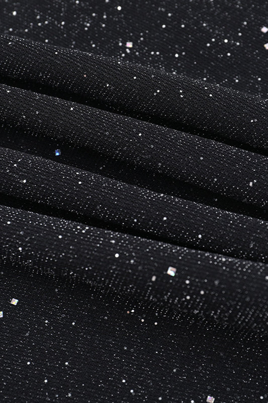 Sequin Off-Shoulder Fitted Party Dress - Image 2
