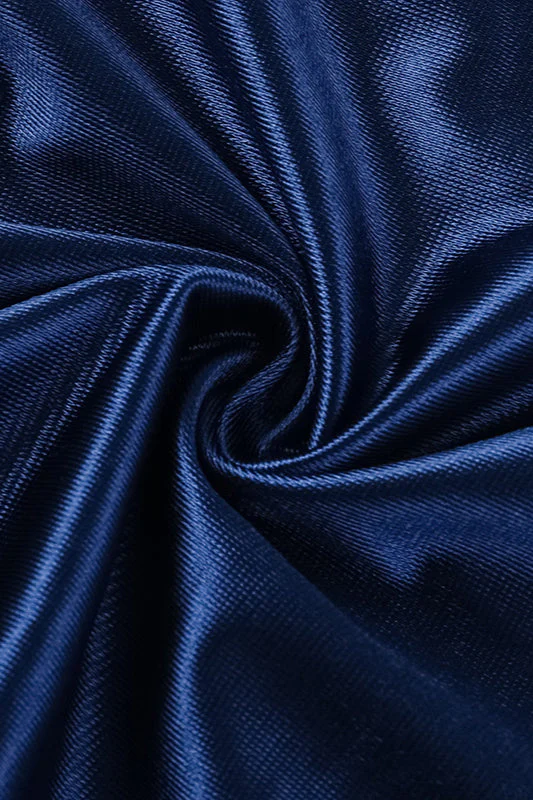 Ruched Strap Split Fitted Party Dress - Image 7