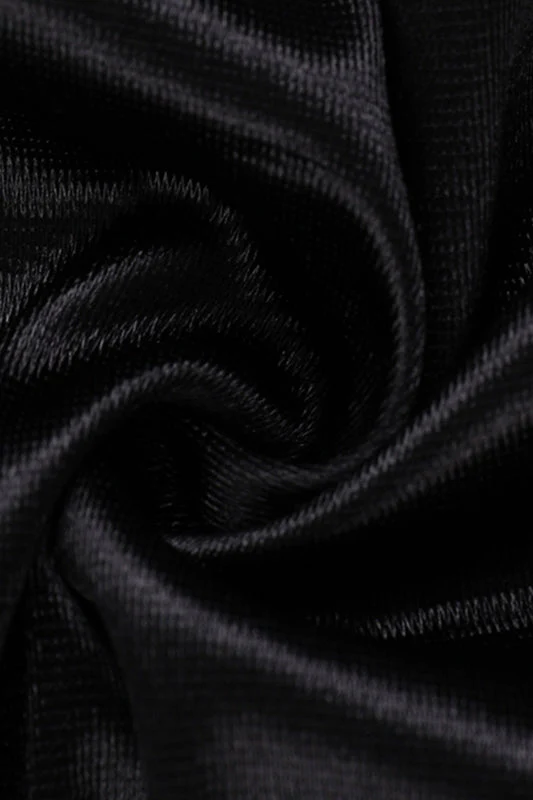 Satin Bowknot Strap Party Dress - Image 5