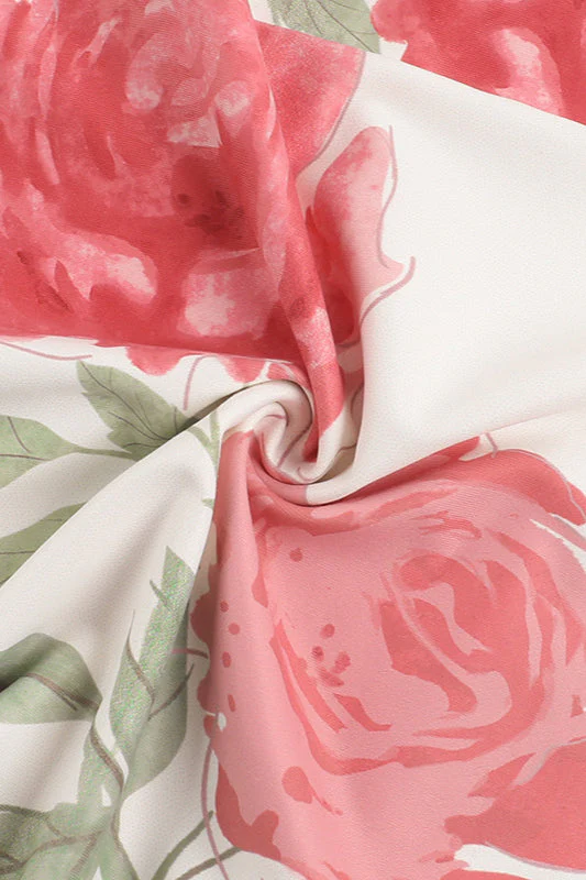 Floral Cami French Style Party Dress - Image 10