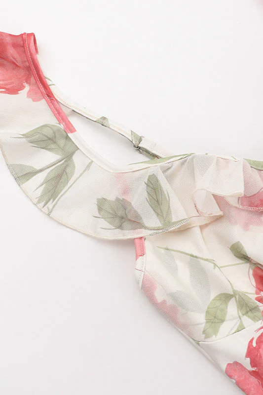 Floral Cami French Style Party Dress - Image 6
