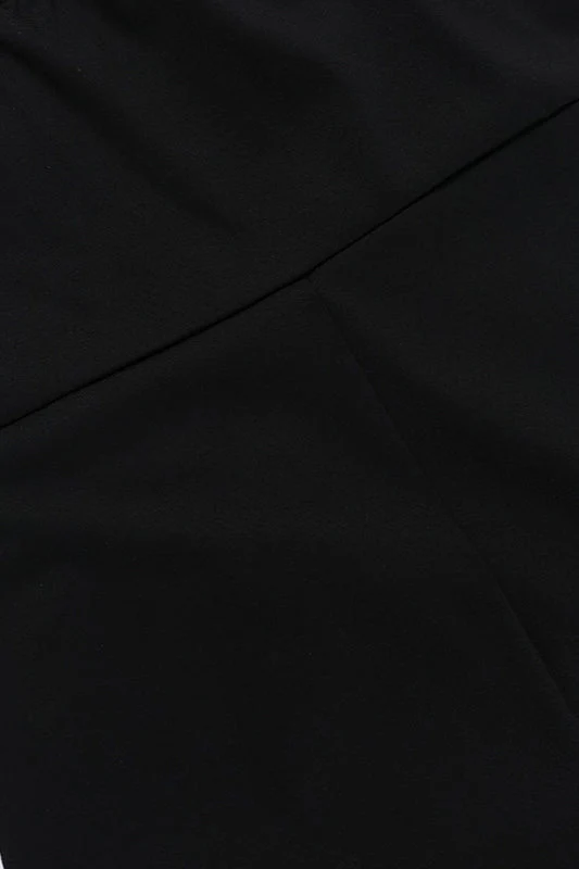 Strapless Lace-Trimmed Split Bodycon Party Dress - Image 3