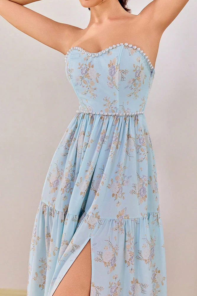 Strapless Backless Beach Party Dress - Image 3