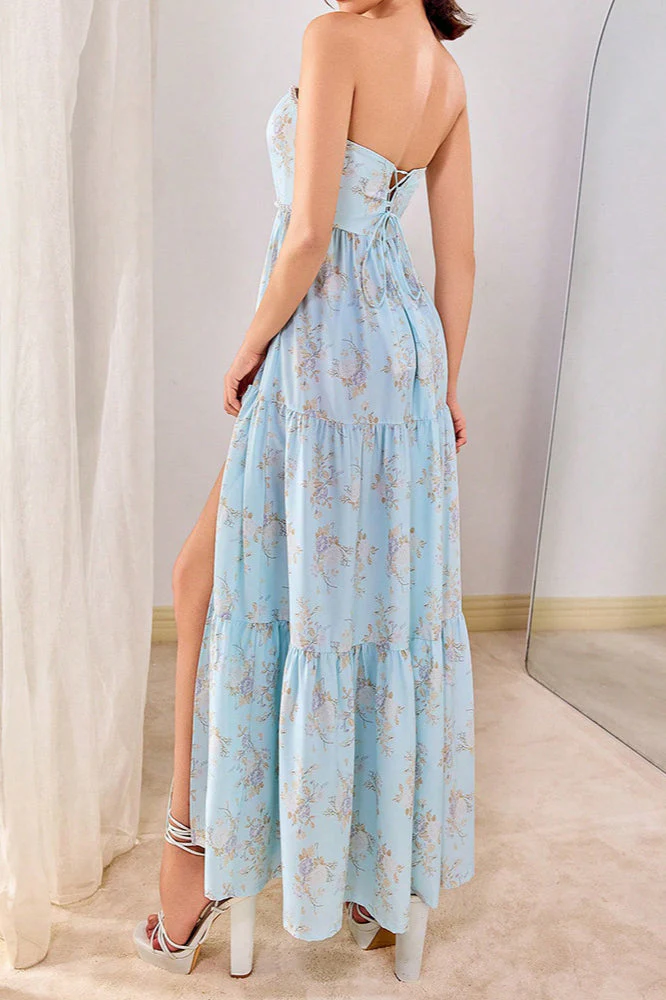 Strapless Backless Beach Party Dress - Image 4