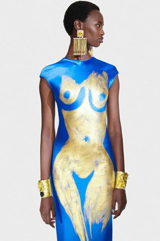 3D Print Backless Evening Dress - Image 4
