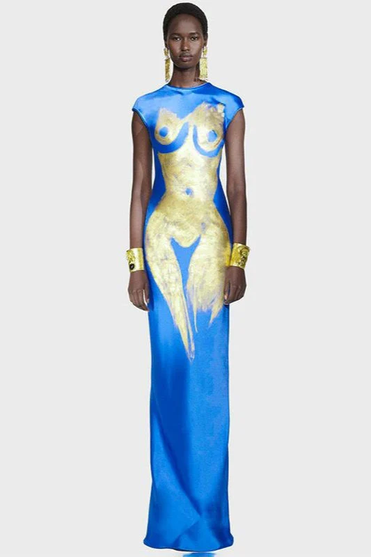 3D Print Backless Evening Dress - Image 5