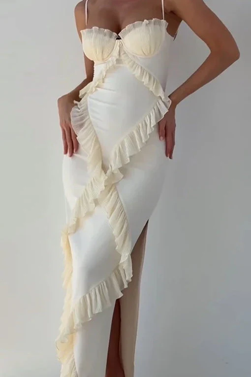 Sexy Lace Bustier Cami Maxi Dress - Image 2