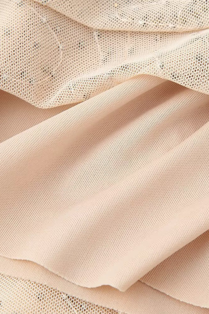 Embellished Sheer Solid Maxi Dress - Image 7