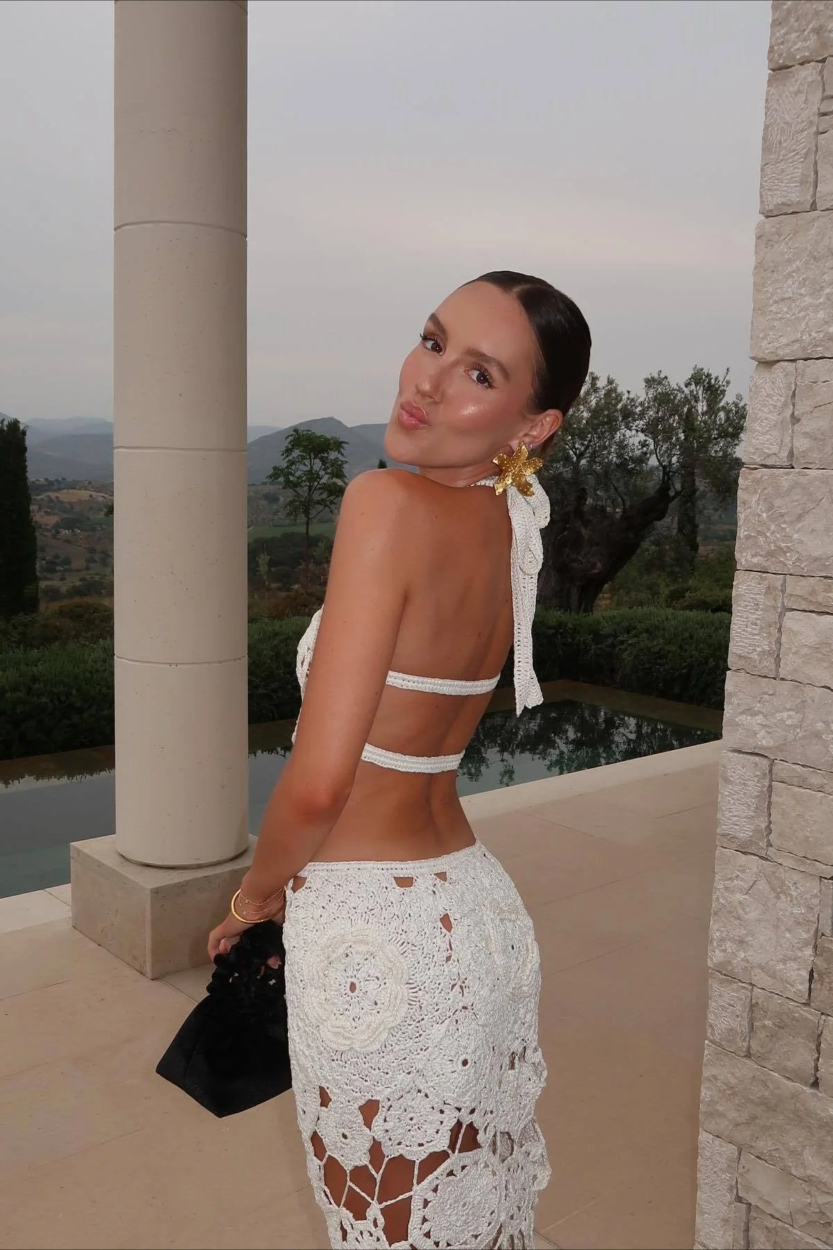Halter Neck Slim Backless Boho Dress - Image 2