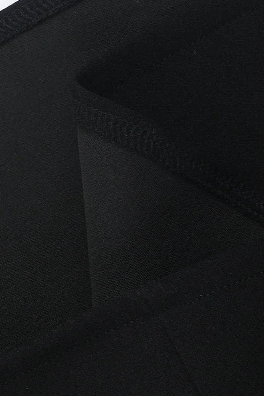 Pearl Trim Square Neck Party Dress - Image 7