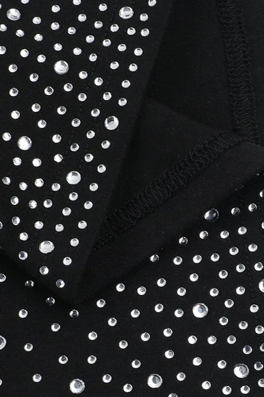 Halter Rhinestone Bodycon Party Dress - Image 7