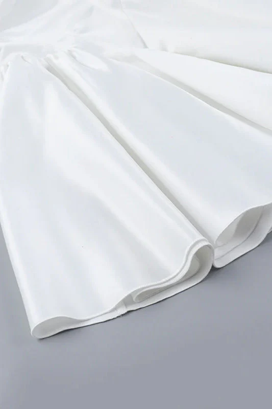 French Style Sweetheart Neckline A-Line Party Dress - Image 8