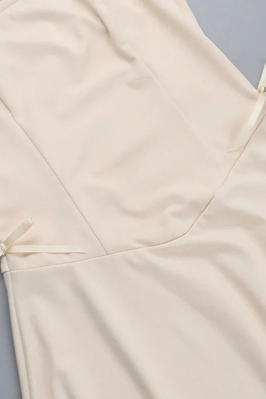Autumn New Chic Bowknot Strapless Slim Fit Party Dress - Image 13