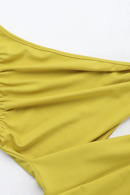 Elegant Sexy Asymmetrical Shoulder Party Dress - Image 10