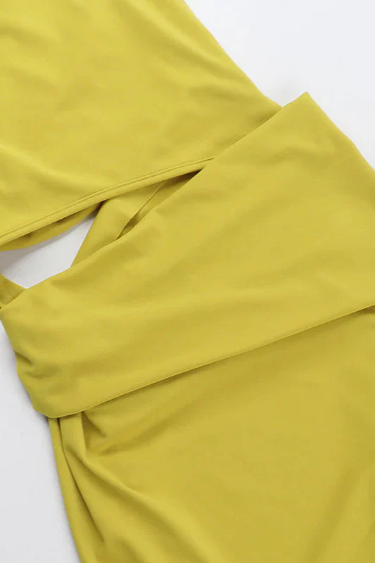 Elegant Sexy Asymmetrical Shoulder Party Dress - Image 2