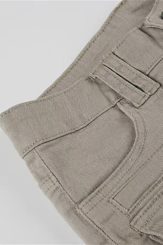 Slight Stretch Low Rise Flare Jeans - Image 4