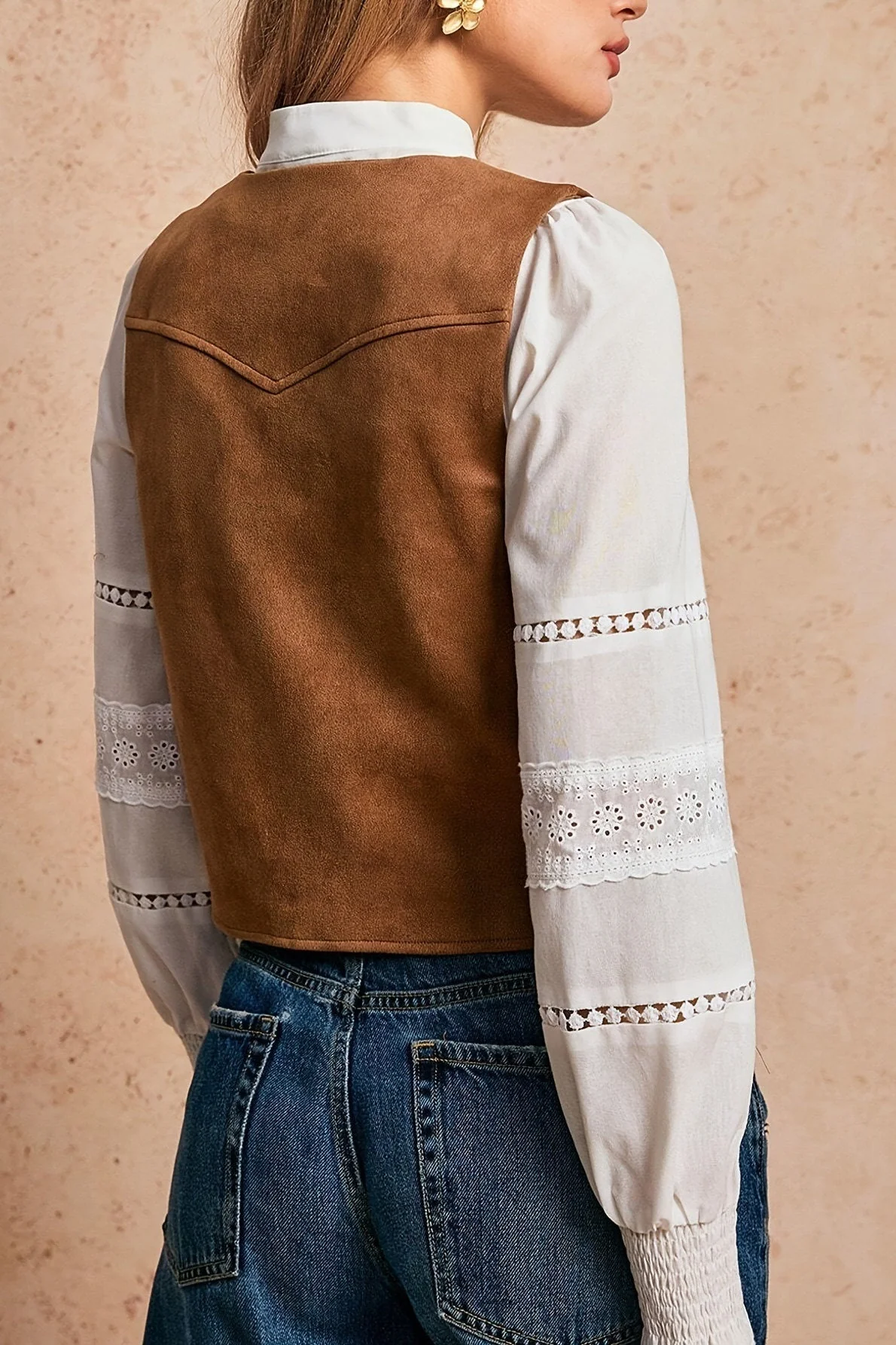 Vintage Suede Tassel Jacket - Image 3