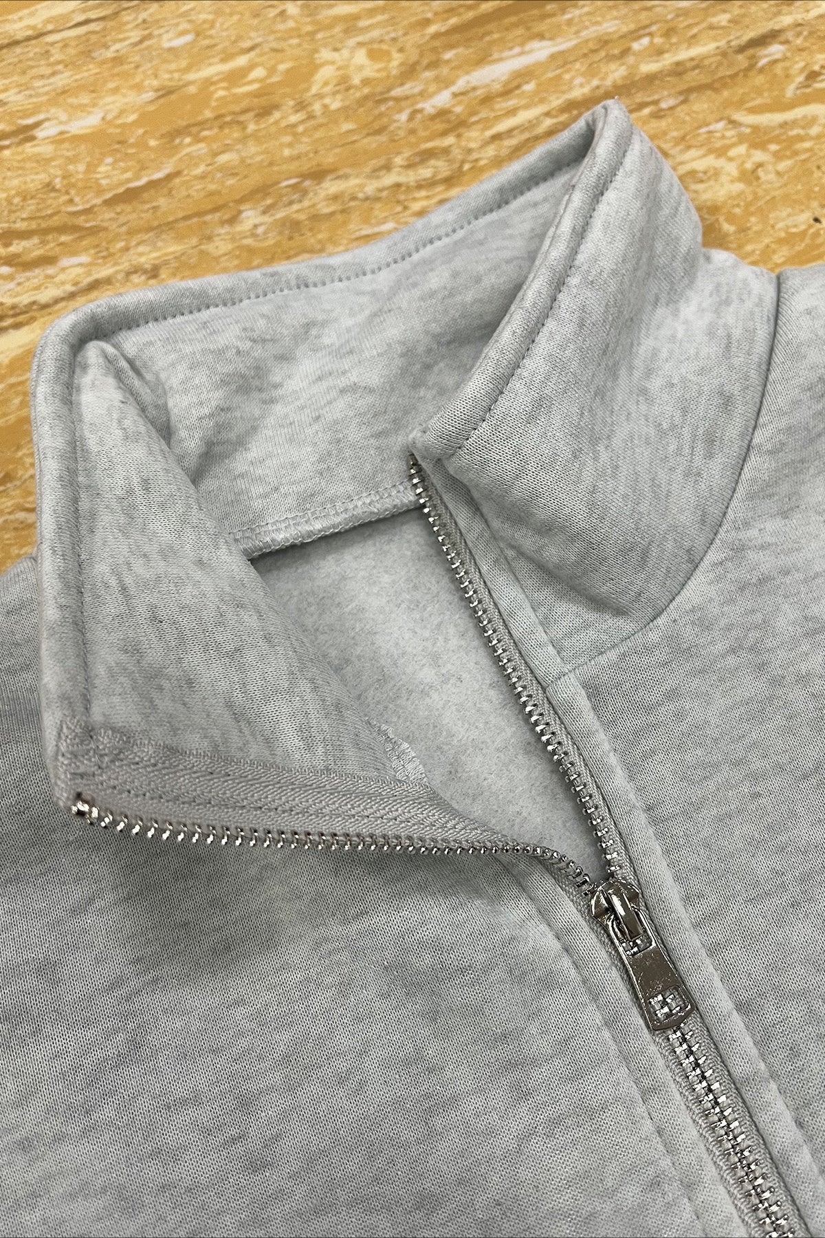 Casual Half Zip Pullover Sweatshirt - Image 5