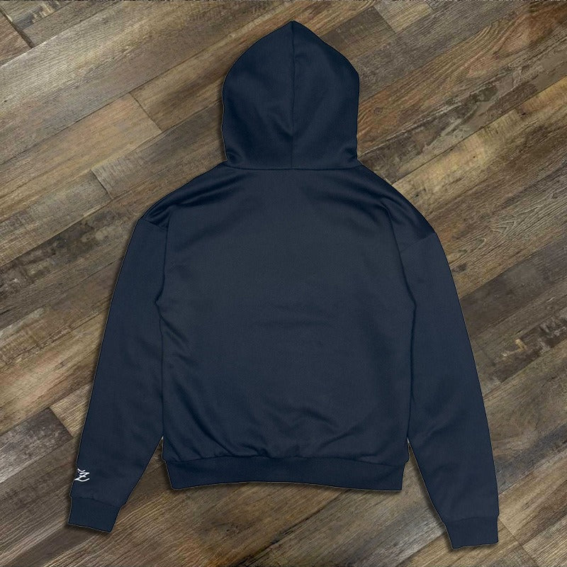 Street Style Reversible Plaid Hoodie - Image 5
