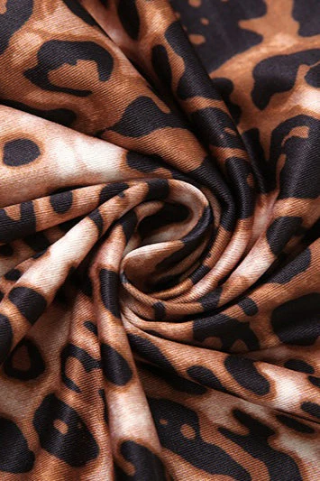 Sexy Leopard Print Backless Maxi Dress - Image 7