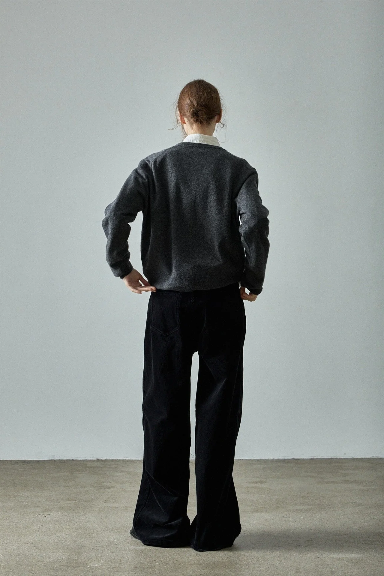 Corduroy High Waist Wide Leg Pants - Image 6